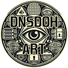 DNSDOH.ART — Encrypted DNS Resolver logo