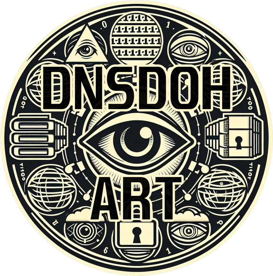 DNSDOH.ART logo - Enhancing online privacy with secure DNS resolution and adblocking